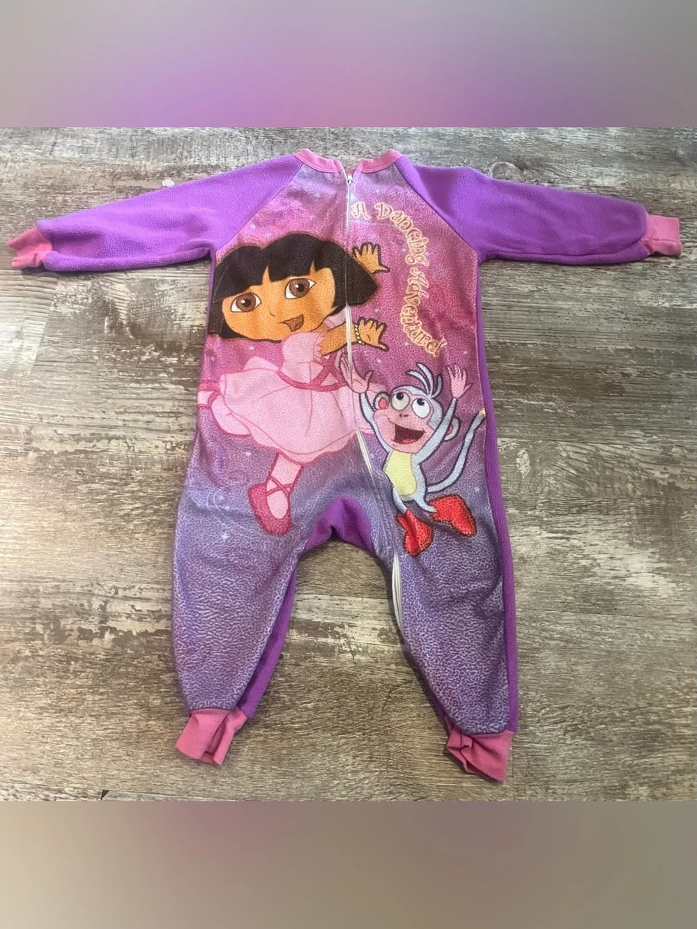 Dora The Explorer Girls Fleece PJ’s